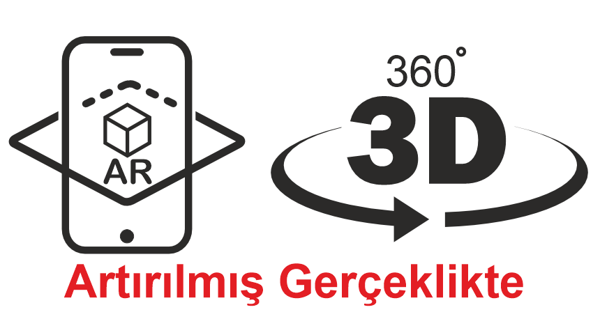 Ürünlerimizi 3D ve artırılmış gerçeklikte görün